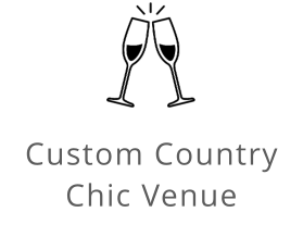 Custom Country Chic Venue